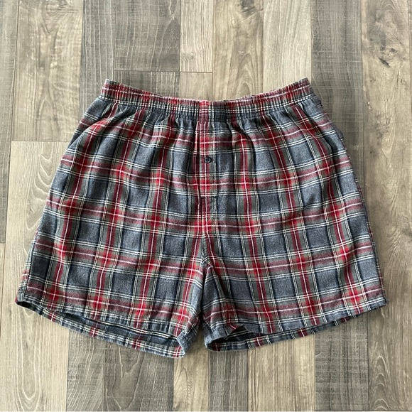 L.L. Bean Underwear & Socks L L Bean Scotch Plaid Flannel Boxers